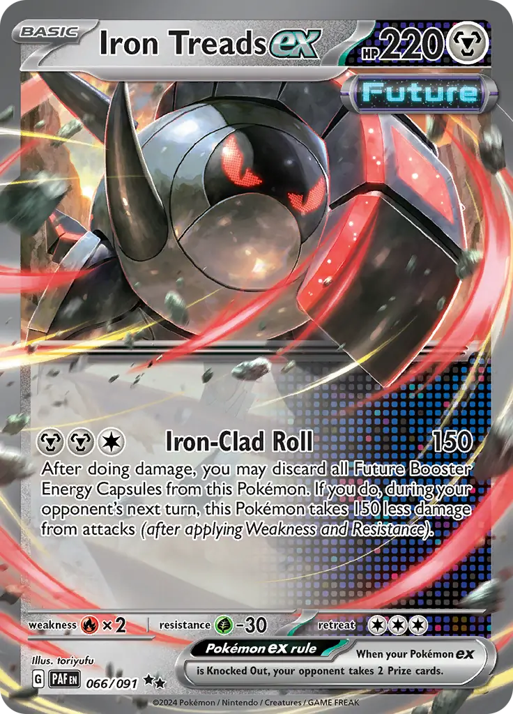 066/091 Iron Treads ex - Double Rare