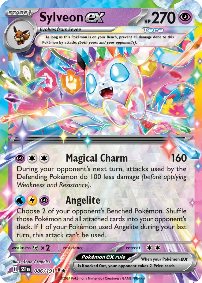 086/191 Sylveon ex - Double Rare