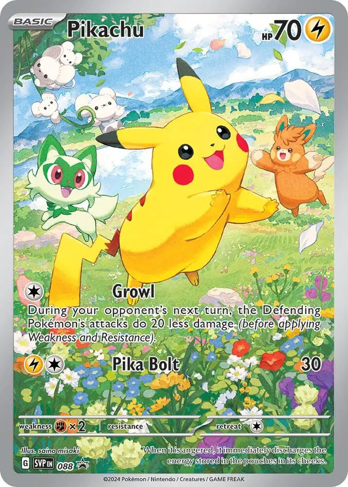 088 Pikachu - Paldea Adventure Chest Exclusive