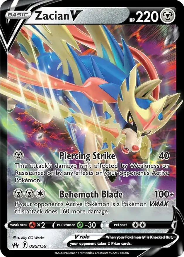 095/159 Zacian V - Rare