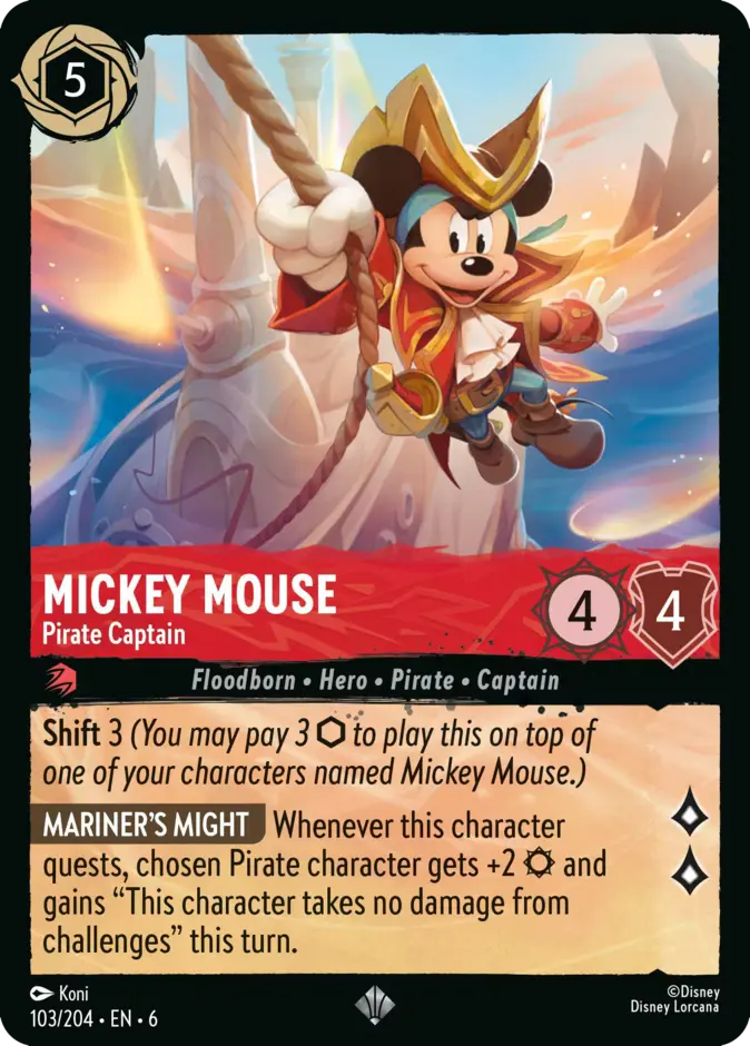 103/204 Mickey Mouse