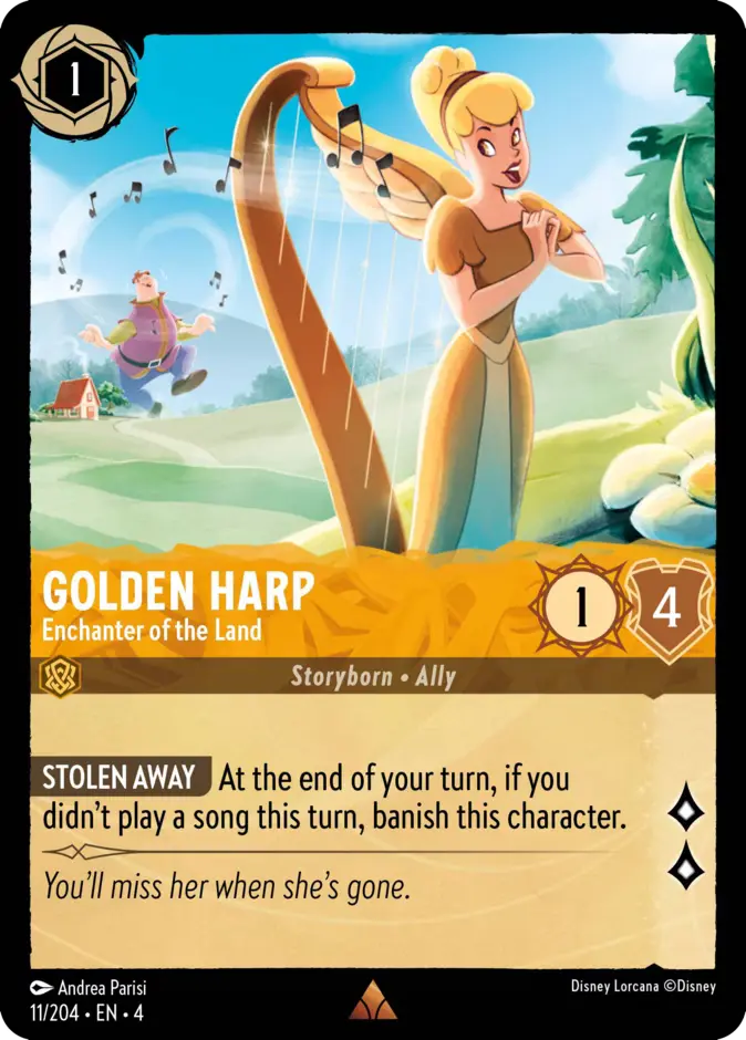 011/204 Golden Harp