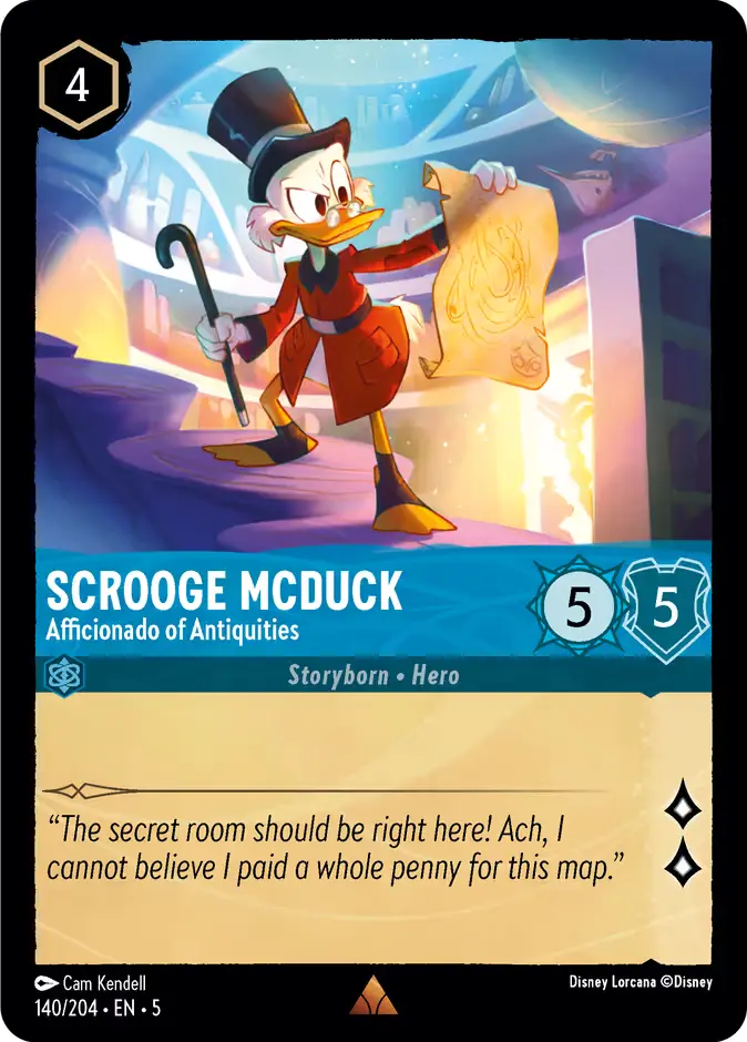 140/204 Scrooge Mcduck