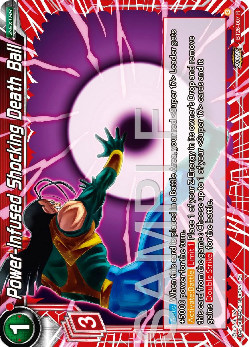BT26-007 R Power-Infused Shocking Death Ball