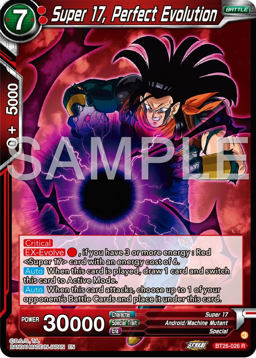 BT26-026 R Super 17, Perfect Evolution