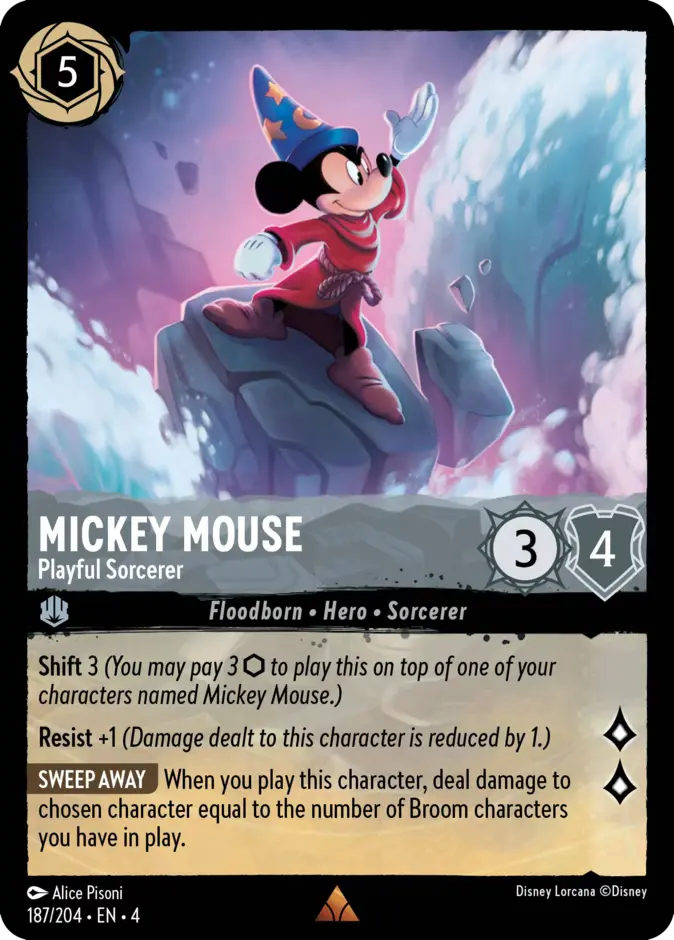 187/204 Mickey Mouse