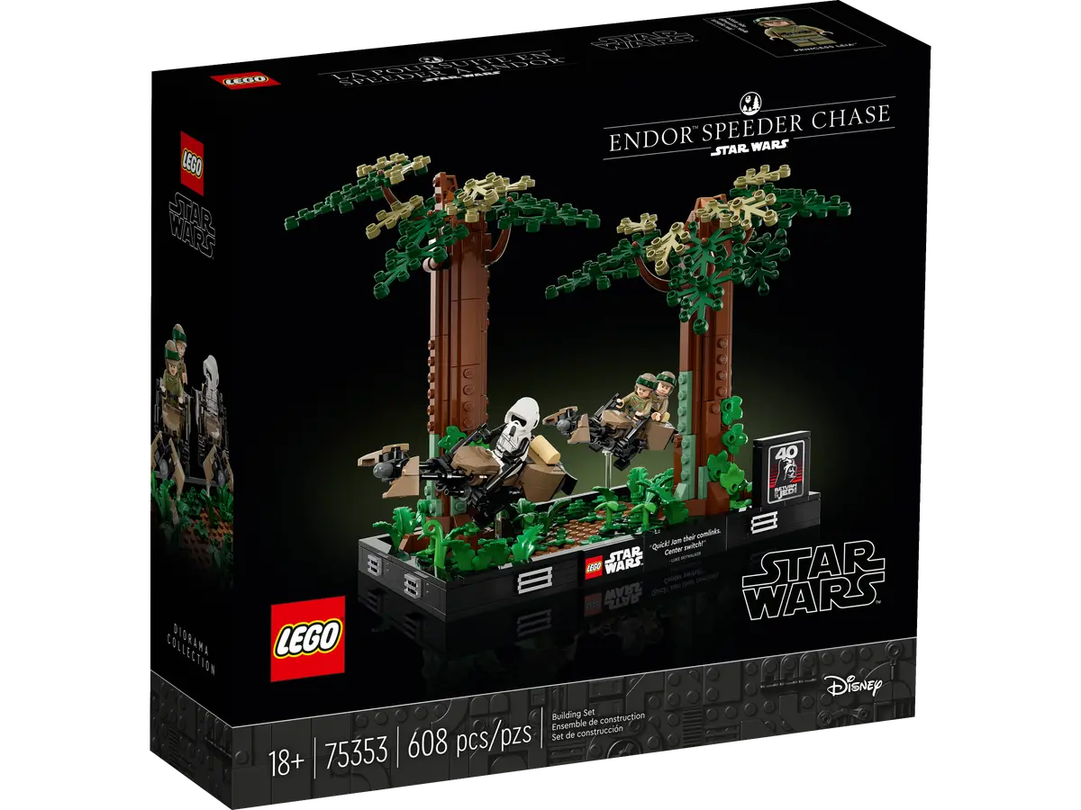 #75753 LEGO® Star Wars: Endor™ Speeder Chase Diorama