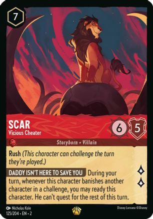 125/204 Scar - Vicious Cheater