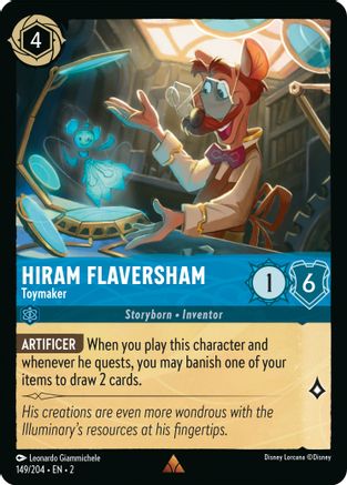 149/204 Hiram Flaversham - Toymaker