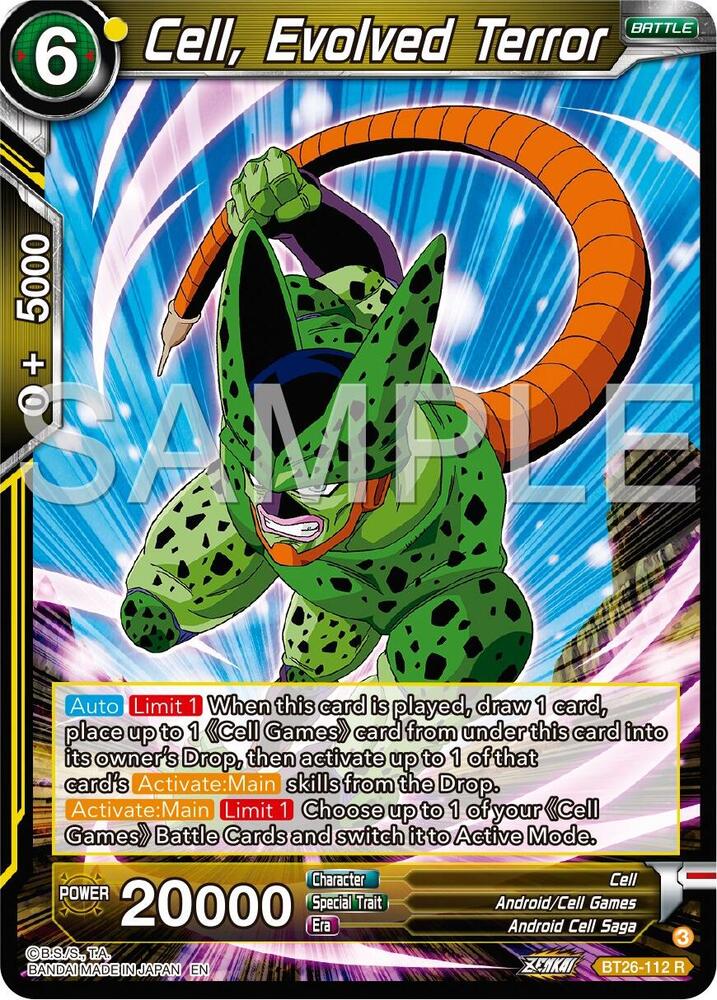 BT26-112 R Cell, Evolved Terror