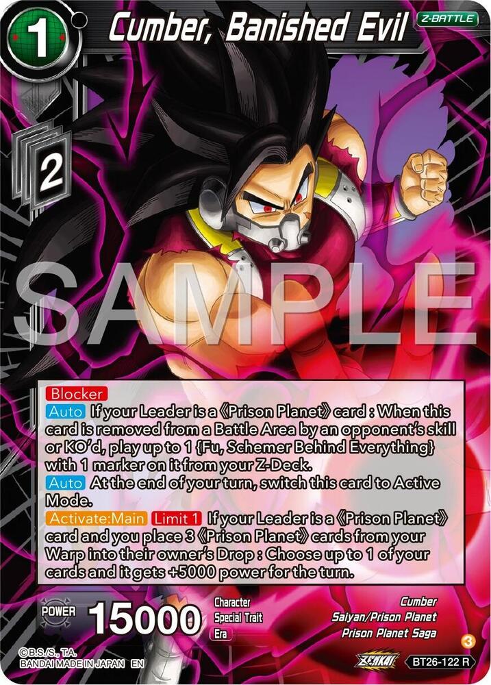 BT26-122 R Cumber, Banished Evil