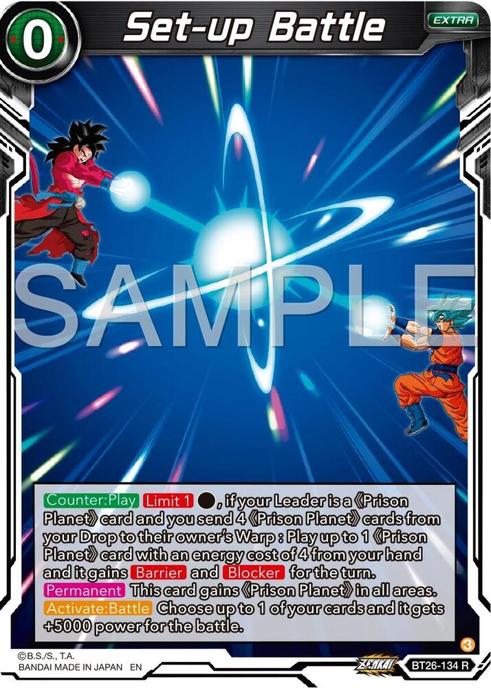 BT26-134 R Set-up Battle