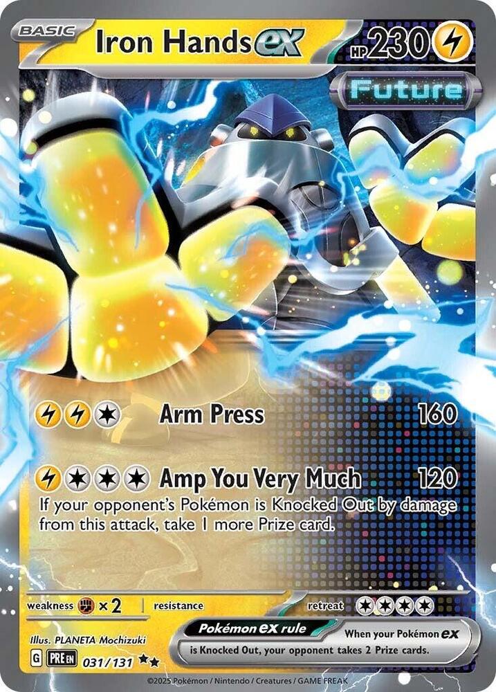 031/131 Iron Hands ex - Double Rare
