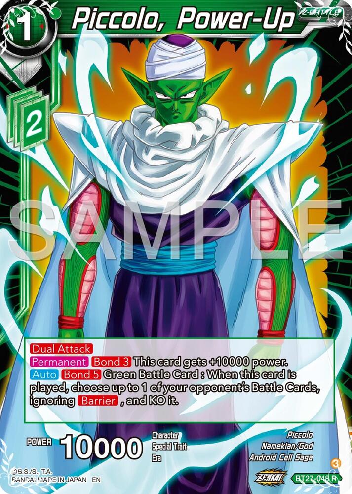 BT27-048 R Piccolo, Power-Up