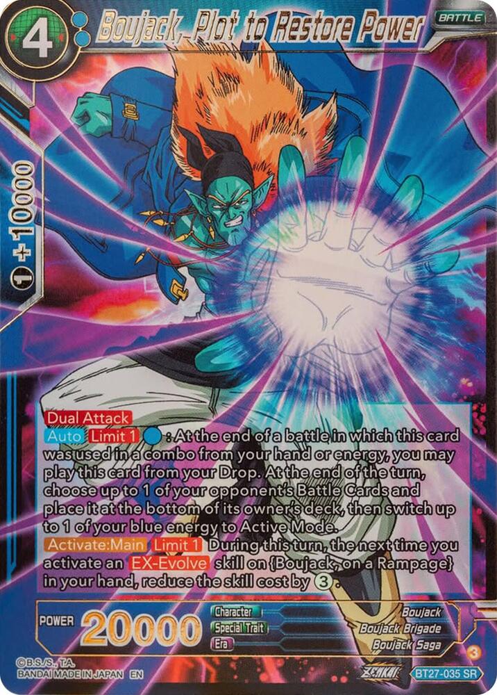 BT27-035 SR Boujack, Plot to Restore Power