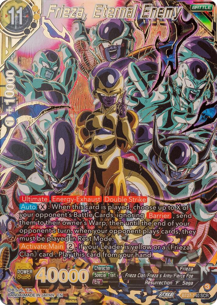 BT27-140 SCR Frieza, Eternal Enemy