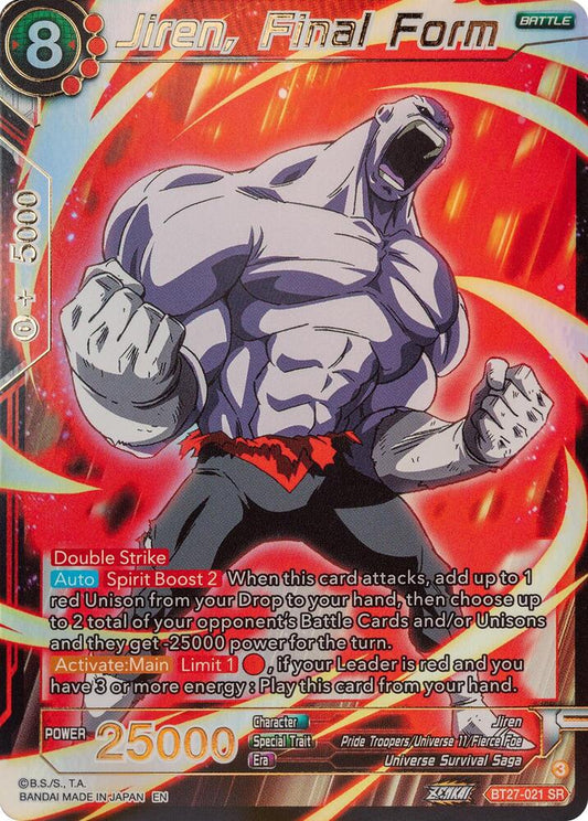 BT27-021 SR Jiren, Final Form