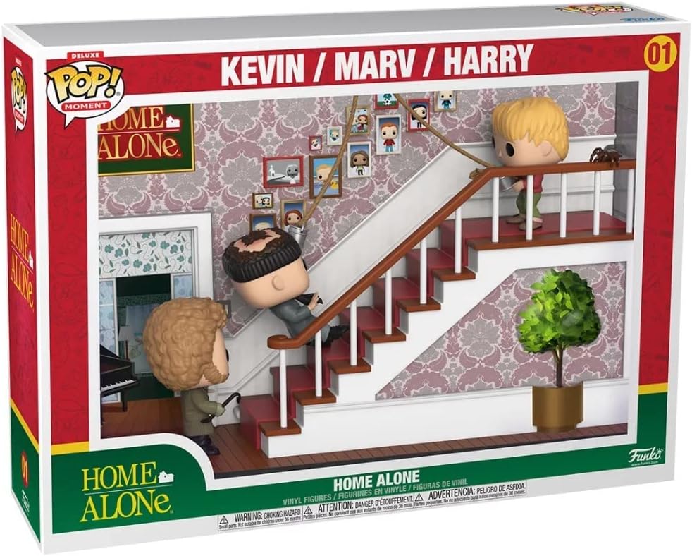 Funko Pop Moment Deluxe #01 - Home Alone - Marv / Harry / Kevin (Exclusive)