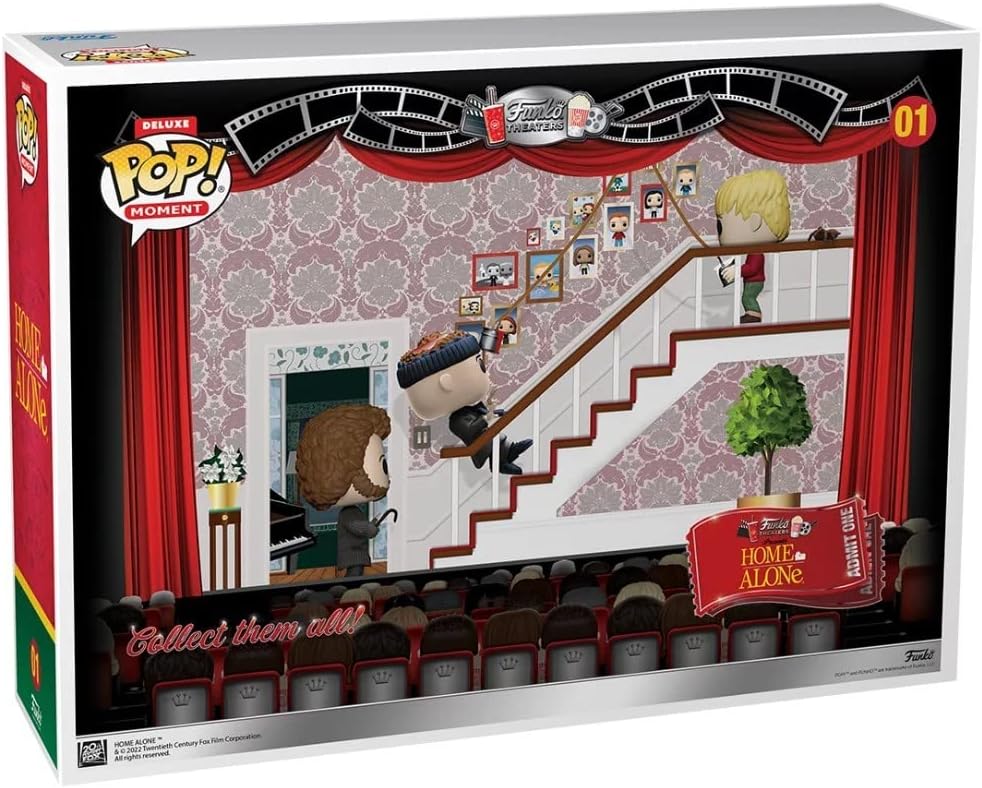 Funko Pop Moment Deluxe #01 - Home Alone - Marv / Harry / Kevin (Exclusive)