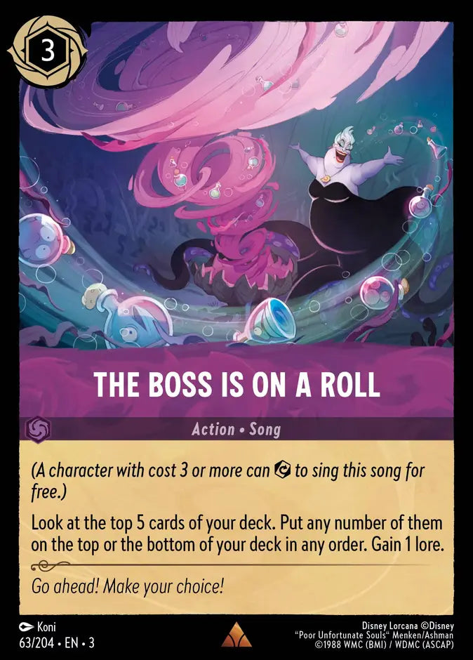 063/204 The Boss Is on a Roll
