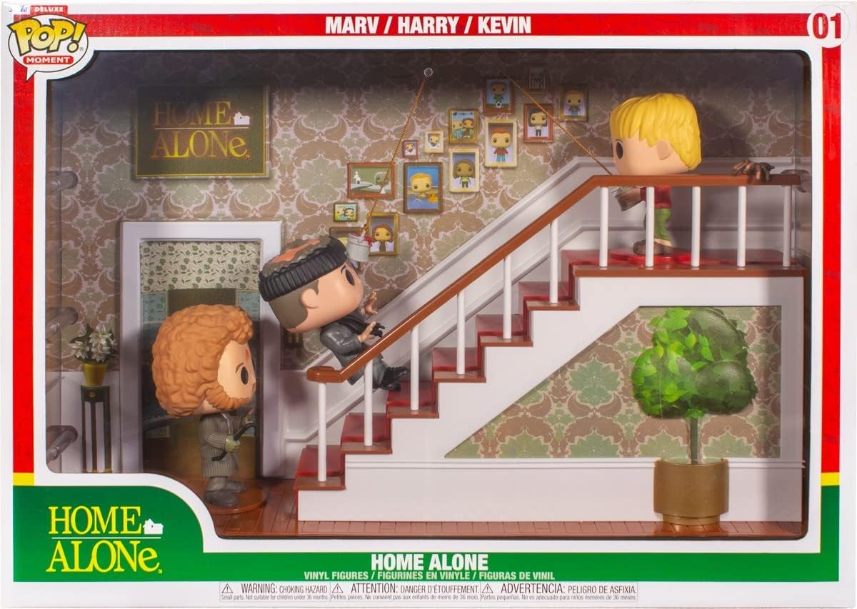 Funko Pop Moment Deluxe #01 - Home Alone - Marv / Harry / Kevin (Exclusive)