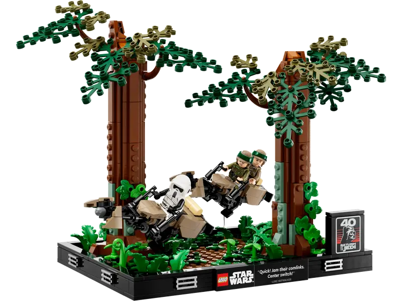 #75753 LEGO® Star Wars: Endor™ Speeder Chase Diorama