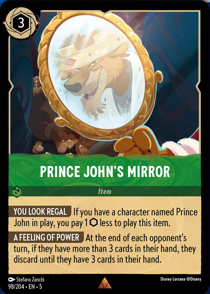 098/204 Prince John's Mirror