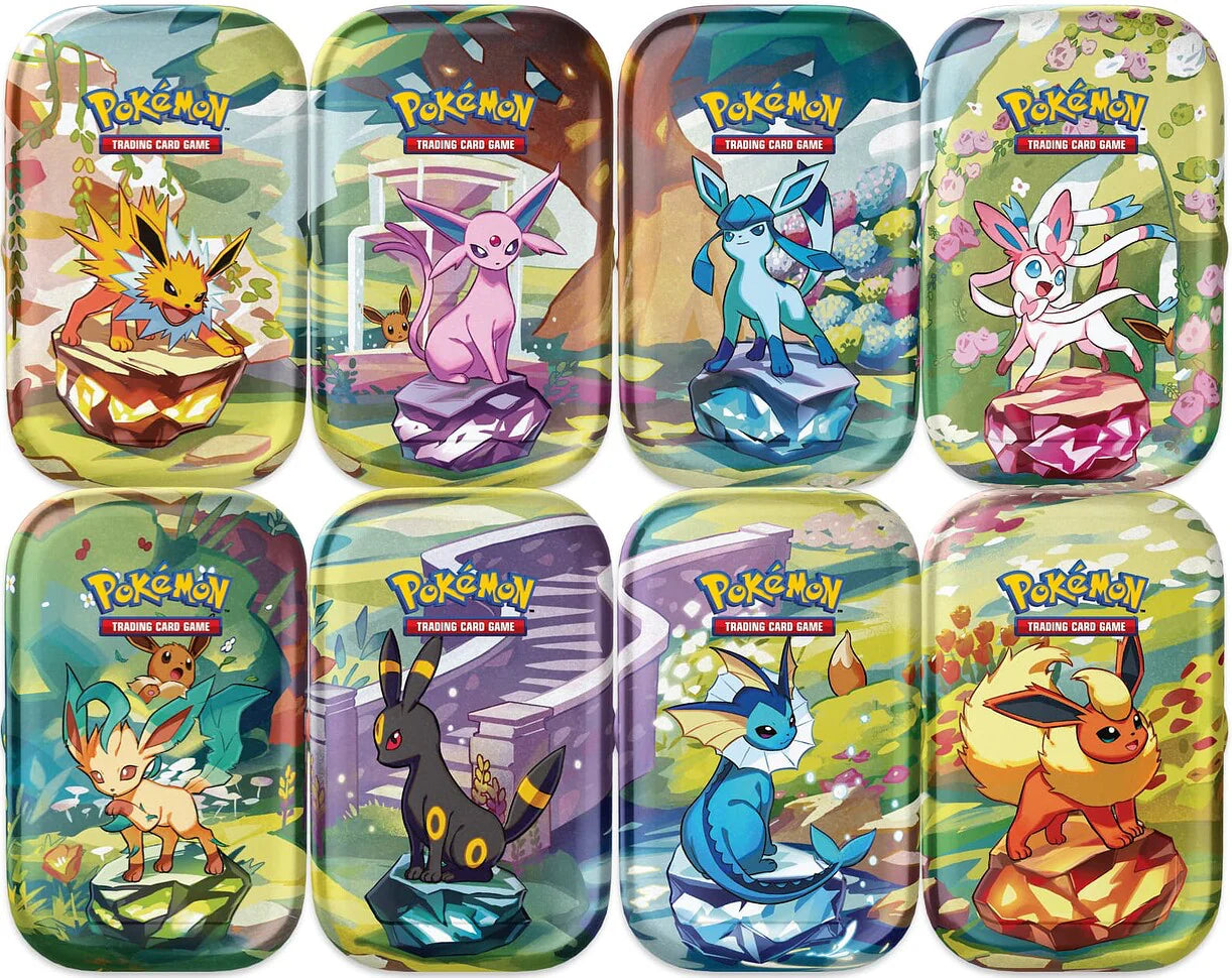 Scarlet & Violet: Prismatic Evolutions - Mini Tin Display Box