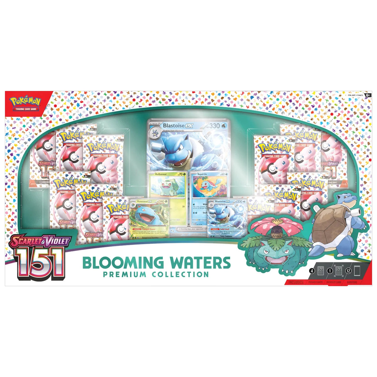 Scarlet & Violet: 151 - Blooming Waters Premium Collection