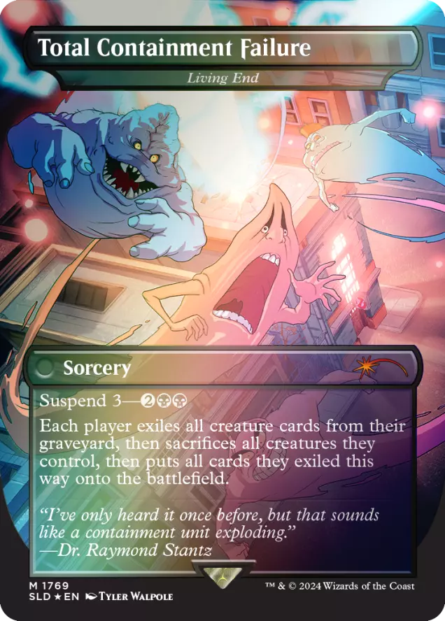 Secret Lair Ghostbusters: The Real Ghostbusters | Rainbow Foil Edition