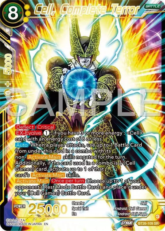 BT26-109 SR Cell Complete Terror