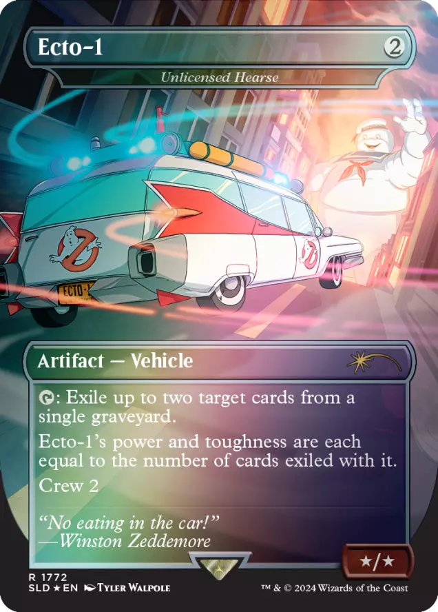 Secret Lair Ghostbusters: The Real Ghostbusters | Rainbow Foil Edition