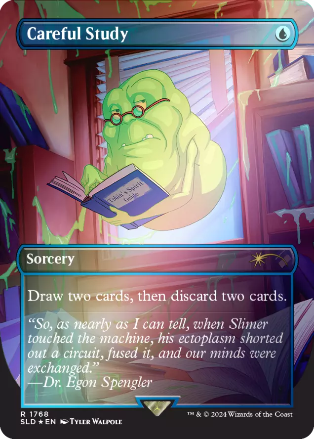Secret Lair Ghostbusters: The Real Ghostbusters | Rainbow Foil Edition