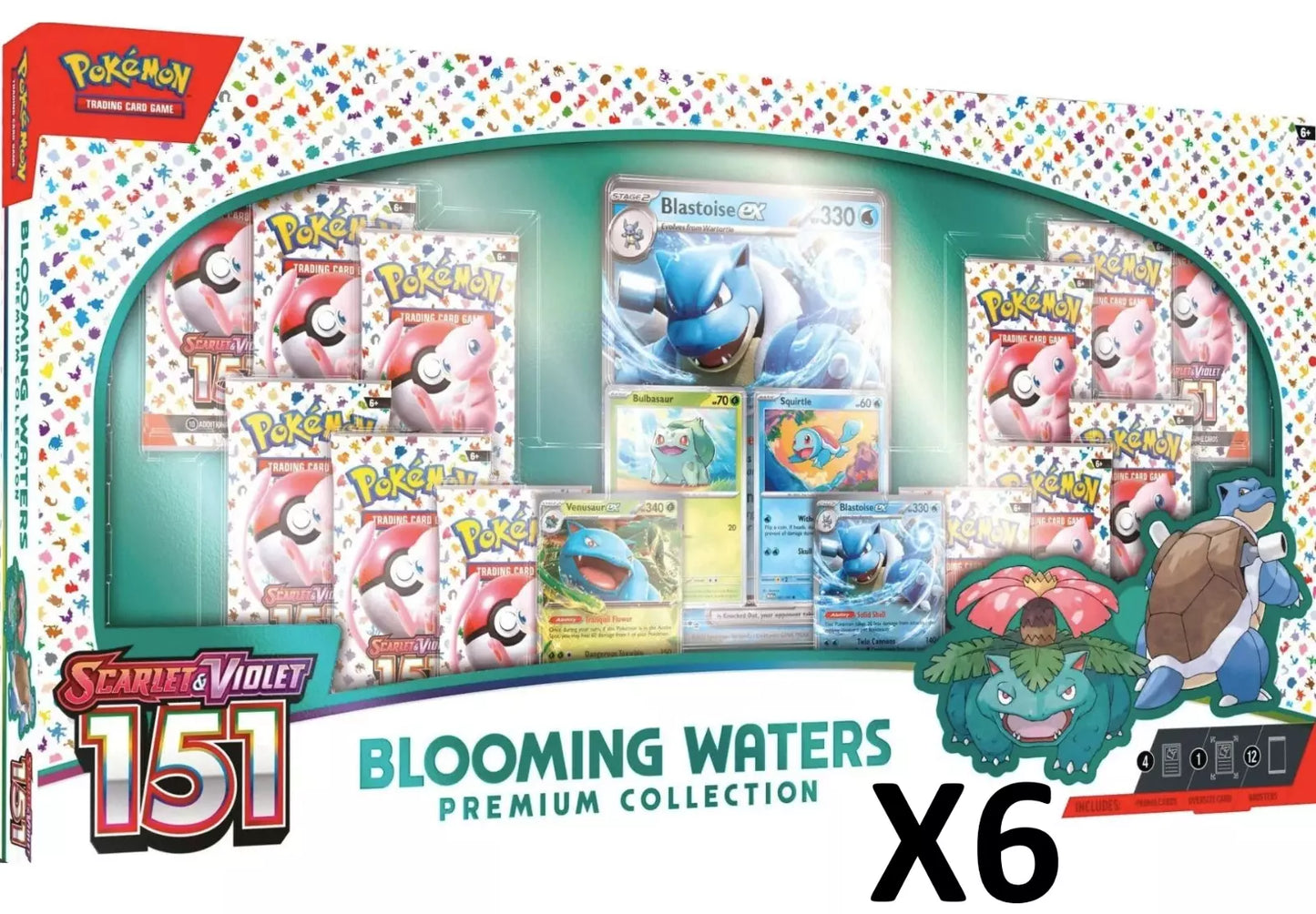 Scarlet & Violet: 151 - Blooming Waters Premium Collection