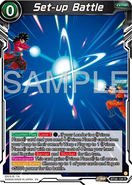 BT26-134 R Set-up Battle