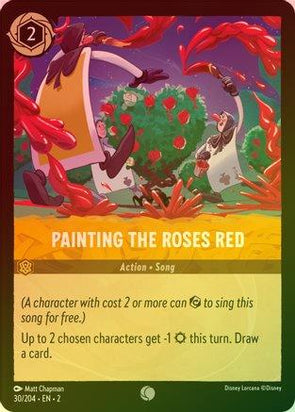 030/204 [Foil] Painting the Roses Red