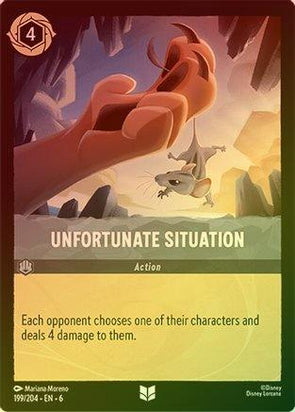 199/204 [Foil] Unfortunate Situation