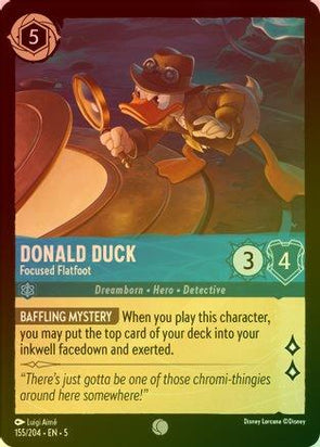 155/204 [Foil] Donald Duck