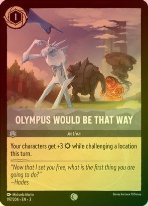 197/204 [Foil] Olympus Would Be That Way