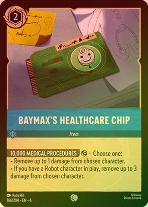 166/204 [Foil] Baymax's Healthcare Chip
